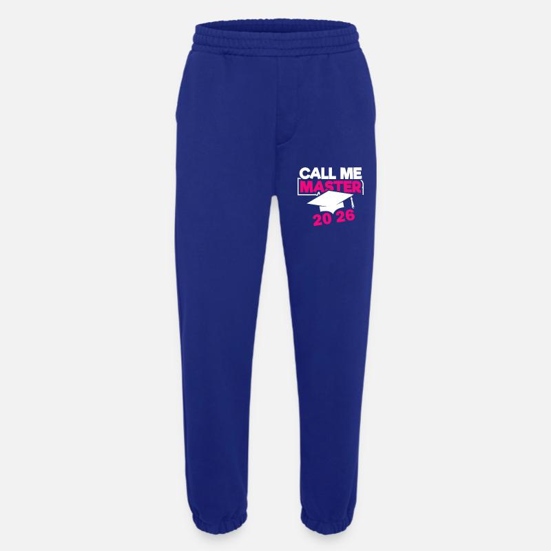 Master 2026 Abschluss Promotion Sponsion - Heavyweight Jogginghose - made by SPREAD  - Iconic Blue