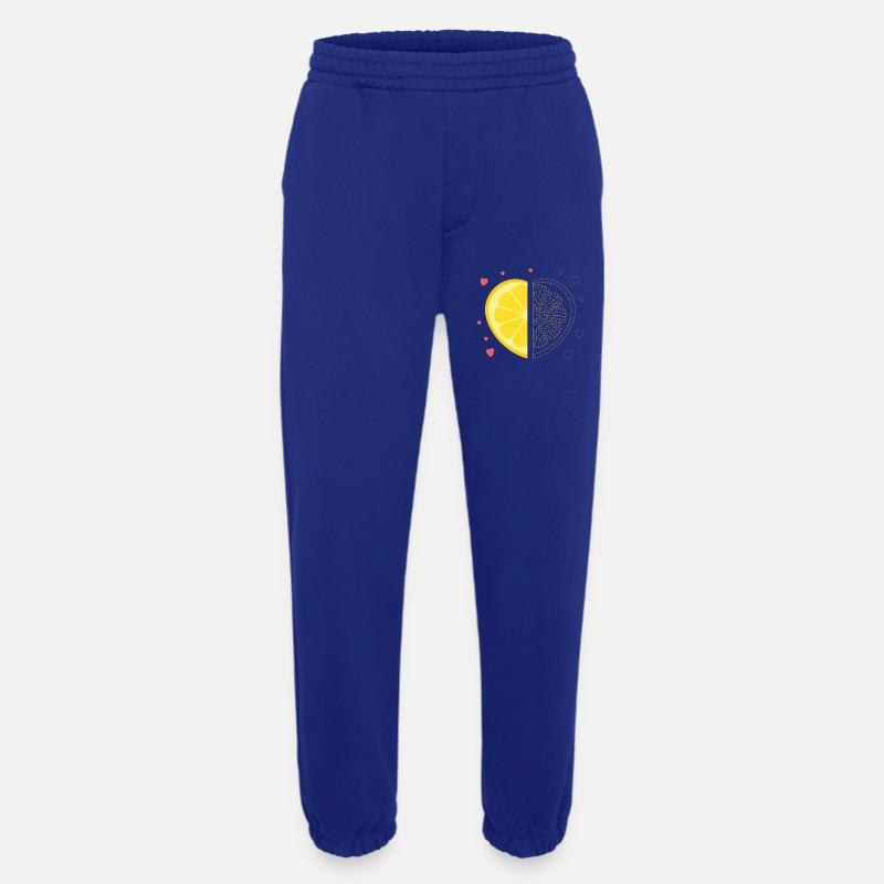 Zitronenherz – Missing My Other Half - Heavyweight Jogginghose - made by SPREAD  - Iconic Blue