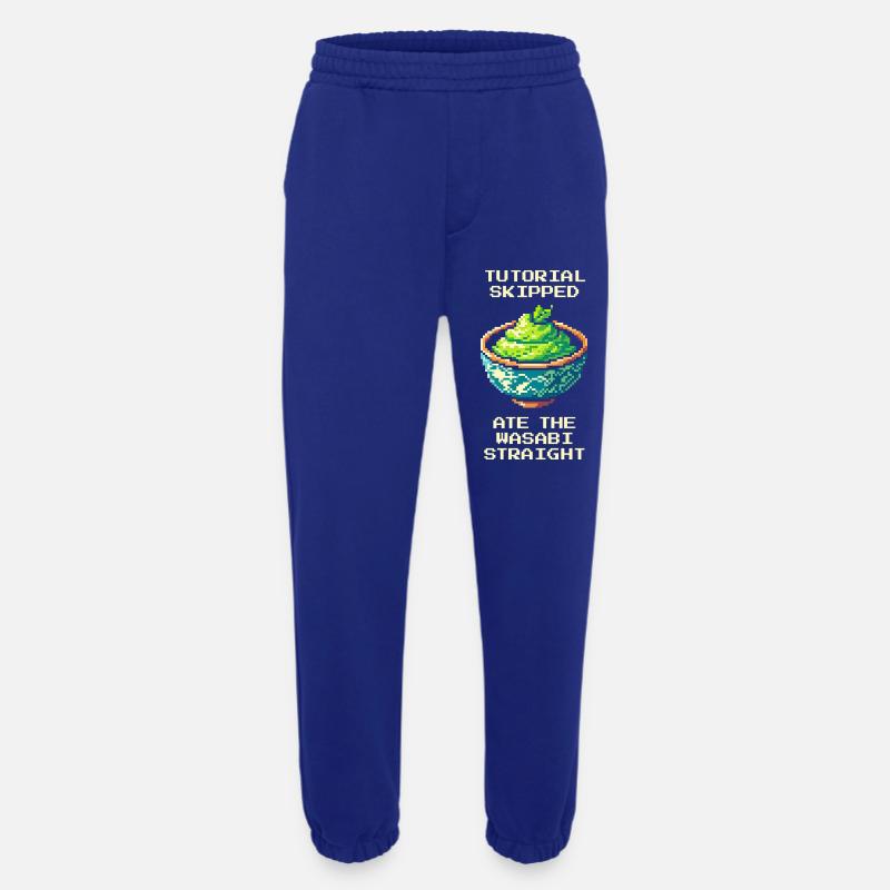 Tutorial übersprungen | Wasabi pur gegessen - Heavyweight Jogginghose - made by SPREAD  - Iconic Blue