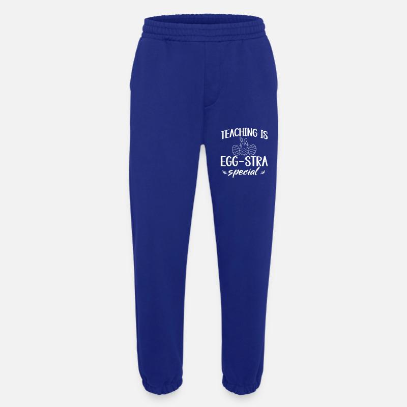 Egg-StrA Special Teaching Tee - Heavyweight Jogging Pants - made by SPREAD  - Iconic Blue