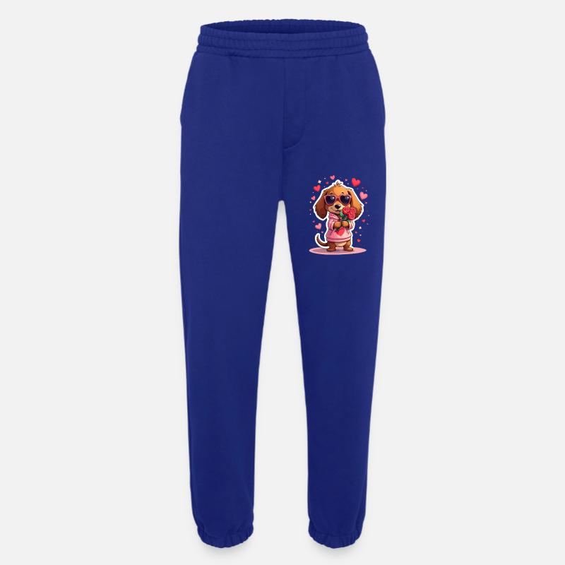 Dackel Dachshund Tekel - Heavyweight Jogginghose - made by SPREAD - Iconic Blue