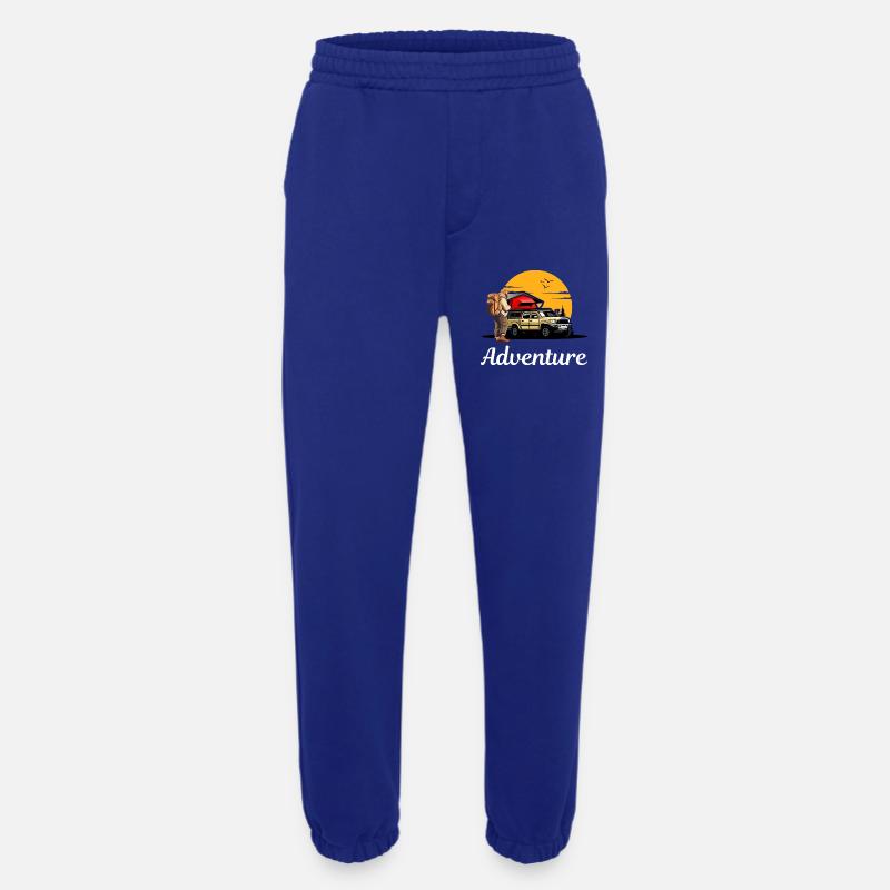 Abenteuerpfad Campingroadtrip - Heavyweight Jogginghose - made by SPREAD  - Iconic Blue