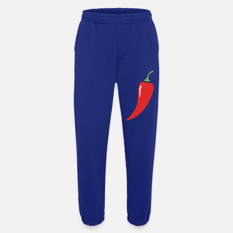 Rote Chili Schote Gemüse - Heavyweight Jogginghose - made by SPREAD  - Iconic Blue