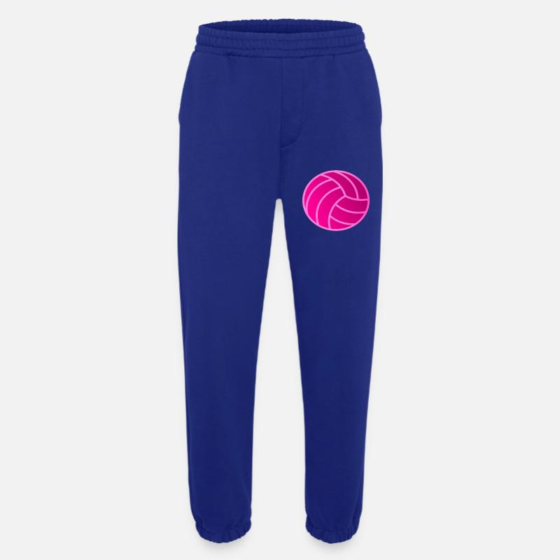 Pinker Volleyball - Heavyweight Jogginghose - made by SPREAD  - Iconic Blue
