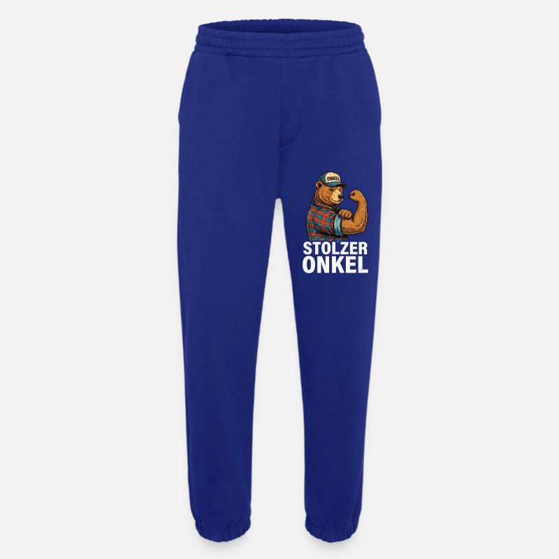 Stolzer Onkel Bär - Heavyweight Jogginghose - made by SPREAD  - Iconic Blue