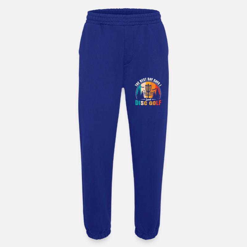 Disc Golf Gifts Disc Golf - Heavyweight Jogging Pants - made by SPREAD - Iconic Blue
