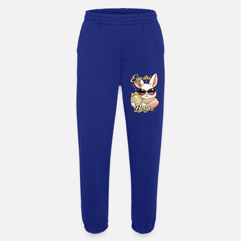 Eggstra Boujee Easter Bunny Easter - Heavyweight Jogging Pants - made by SPREAD  - Iconic Blue