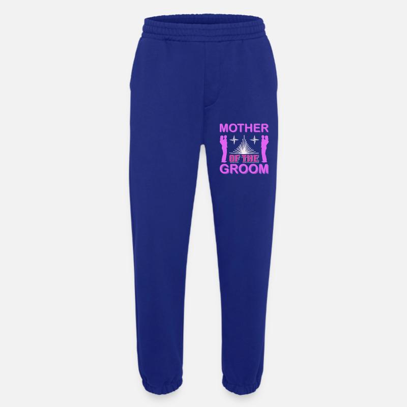 Mutter des Bräutigams Hochzeitsmama-Geschenkhemd - Heavyweight Jogginghose - made by SPREAD  - Iconic Blue