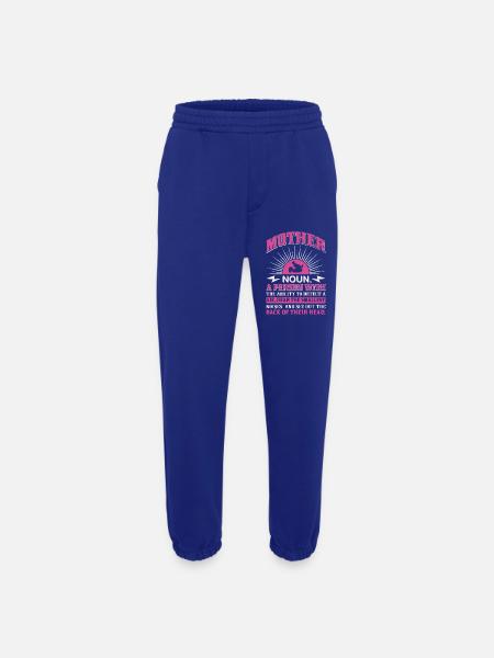 Mutter-Substantiv-Definition Lustiges Mutter-Power-Shirt - Heavyweight Jogginghose - made by SPREAD - Iconic Blue