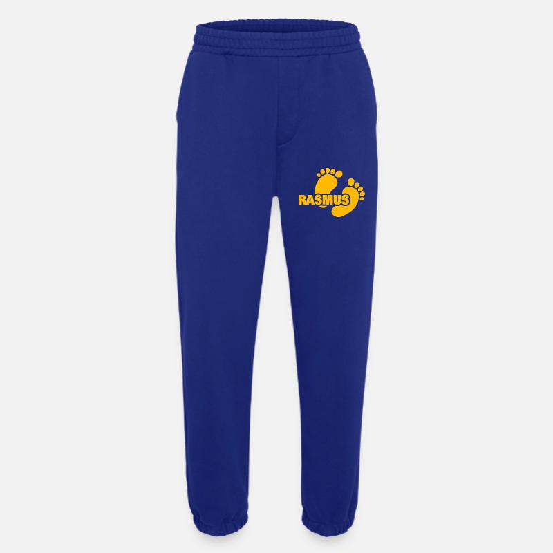 Gift for Rasmus - Heavyweight Jogging Pants - made by SPREAD  - Iconic Blue