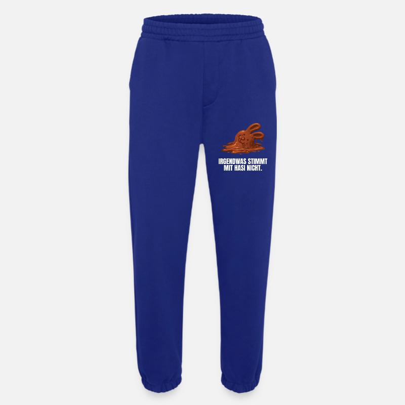 Something's wrong with bunny Easter - Heavyweight Jogging Pants - made by SPREAD - Iconic Blue