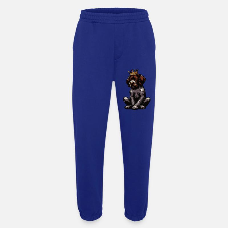 Deutsch Drahthaar Deutsch-Drahthaar Besitzer - Heavyweight Jogginghose - made by SPREAD  - Iconic Blue