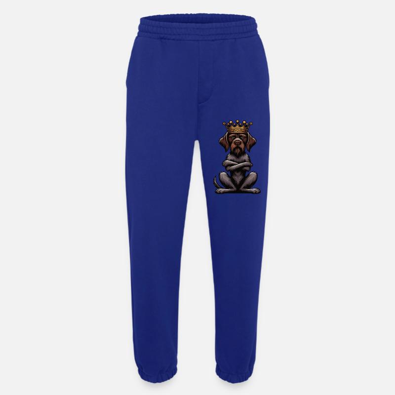 German Wirehaired German Wirehaired Owner - Heavyweight Jogging Pants - made by SPREAD  - Iconic Blue