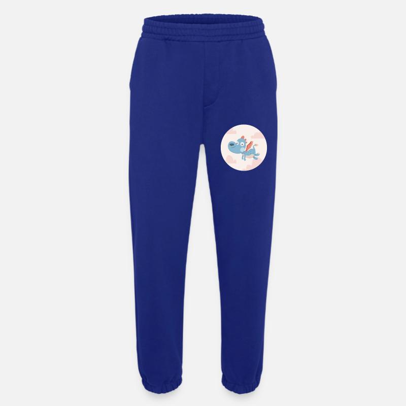 Blauer Drache - Heavyweight Jogginghose - made by SPREAD  - Iconic Blue