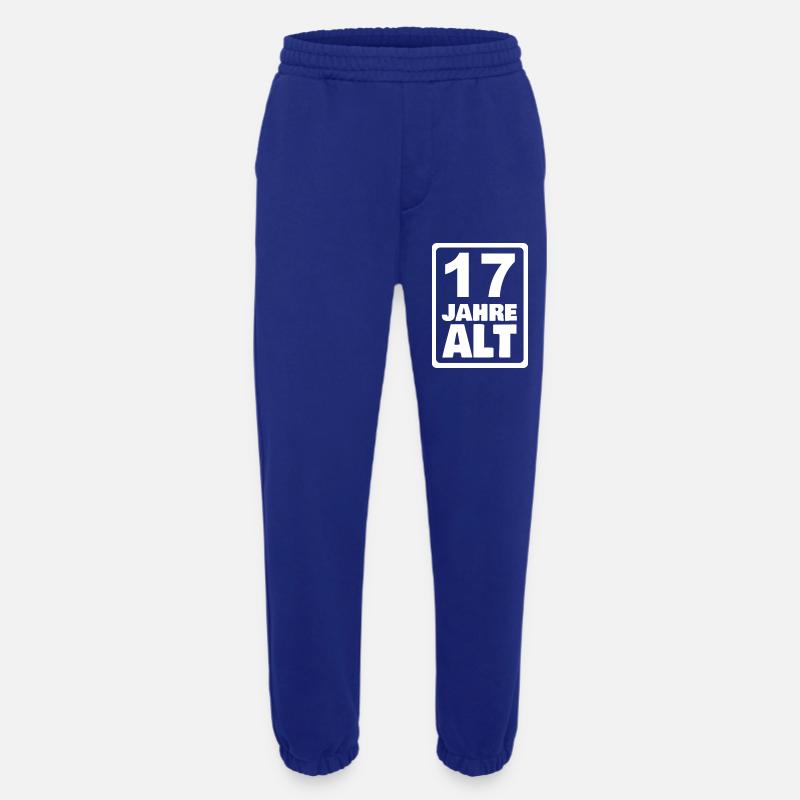 17 - Heavyweight Jogginghose - made by SPREAD  - Iconic Blue