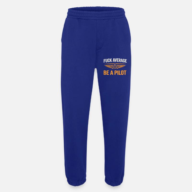 Stolzer Pilot – Fliegen mit Leidenschaft - Heavyweight Jogginghose - made by SPREAD  - Iconic Blue