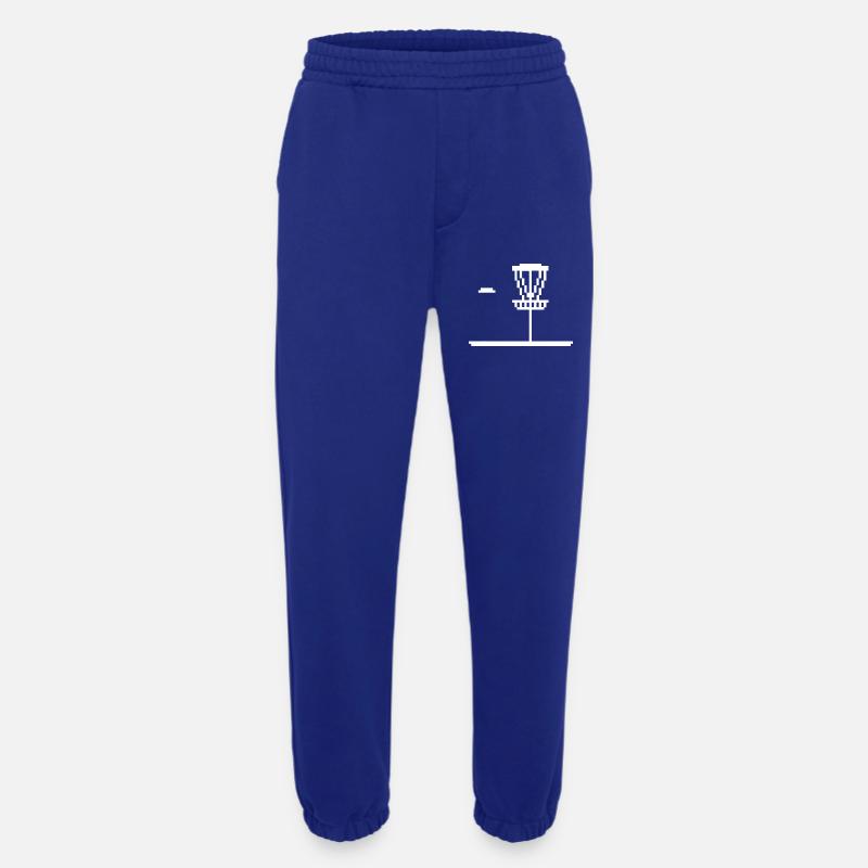 Pixel Lighthouse Silhouette - Heavyweight Jogging Pants - made by SPREAD  - Iconic Blue