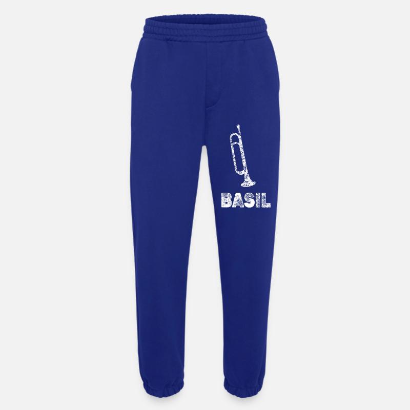 Trompeten Basil - Heavyweight Jogginghose - made by SPREAD - Iconic Blue