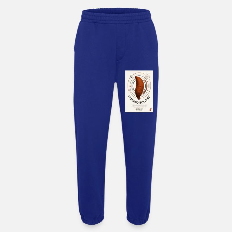 Potato Eclipse : Humble Tuber Odyssey - Pantalon de jogging bio épais fabriqué en UE - Iconic Blue
