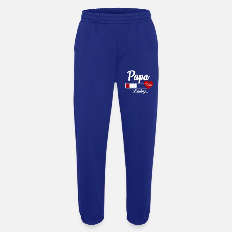 Papa Loading 2026 - Heavyweight Jogginghose - made by SPREAD  - Iconic Blue