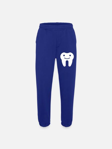 tooth - Heavyweight Jogging Pants - made by SPREAD - Iconic Blue