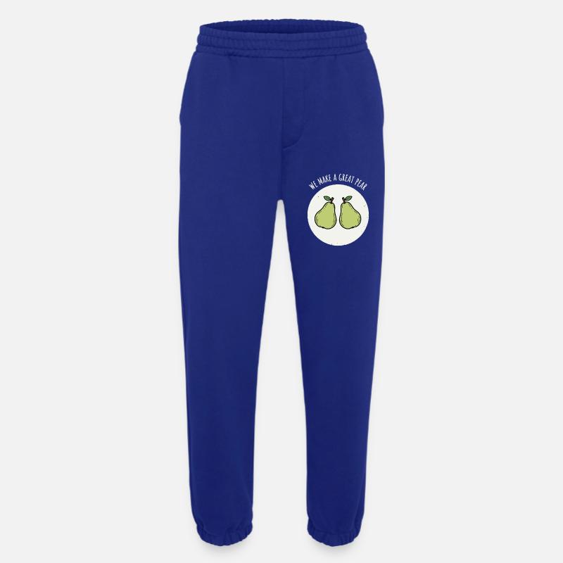 Pear Pair - Heavyweight Jogging Pants - made by SPREAD - Iconic Blue
