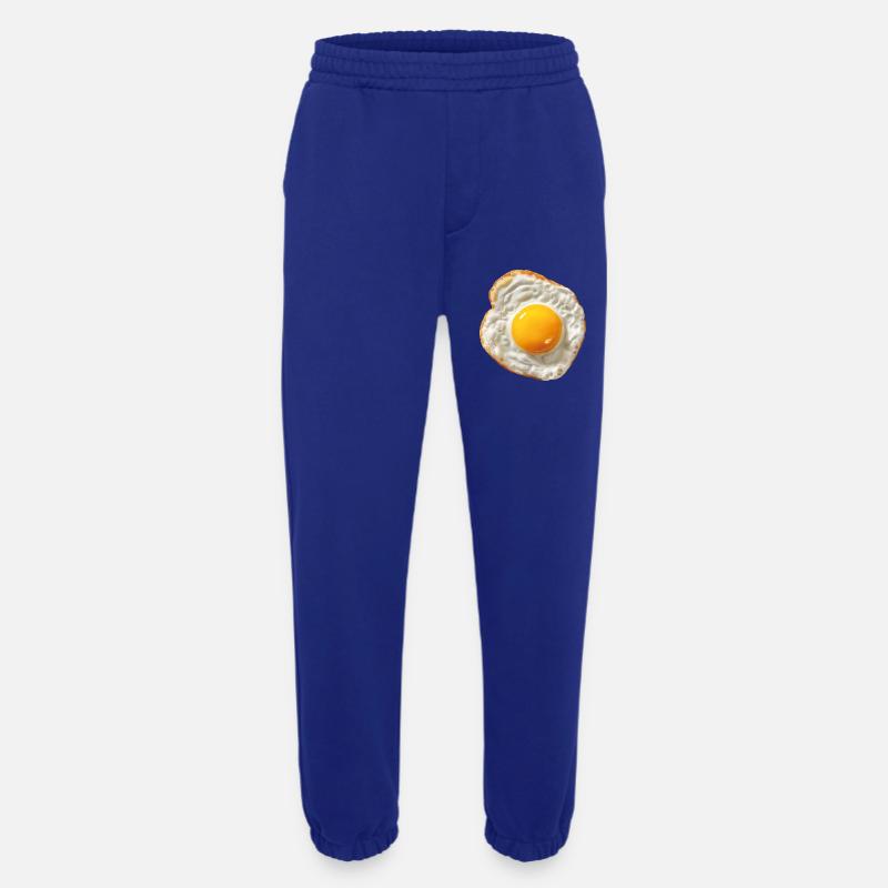 fried egg - Heavyweight Jogging Pants - made by SPREAD  - Iconic Blue