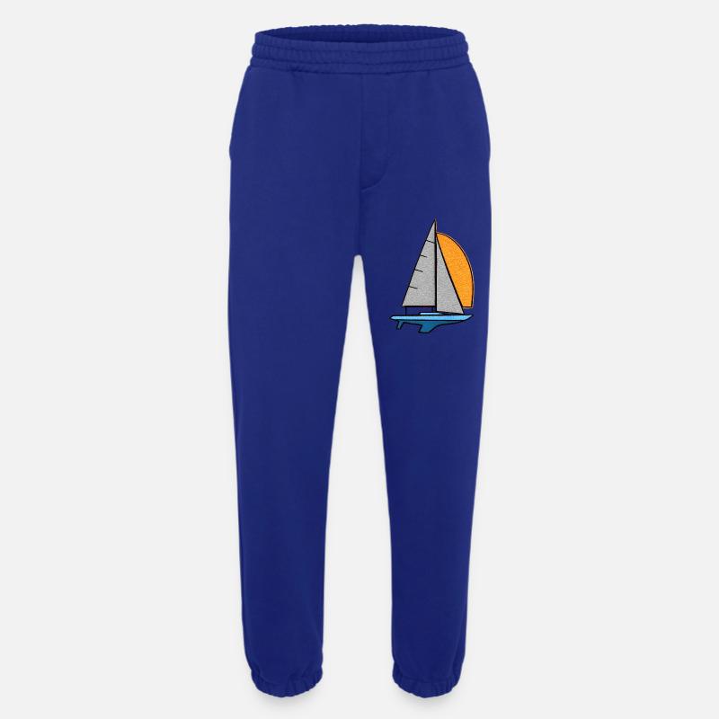 NED7638 - Heavyweight Jogginghose - made by SPREAD  - Iconic Blue