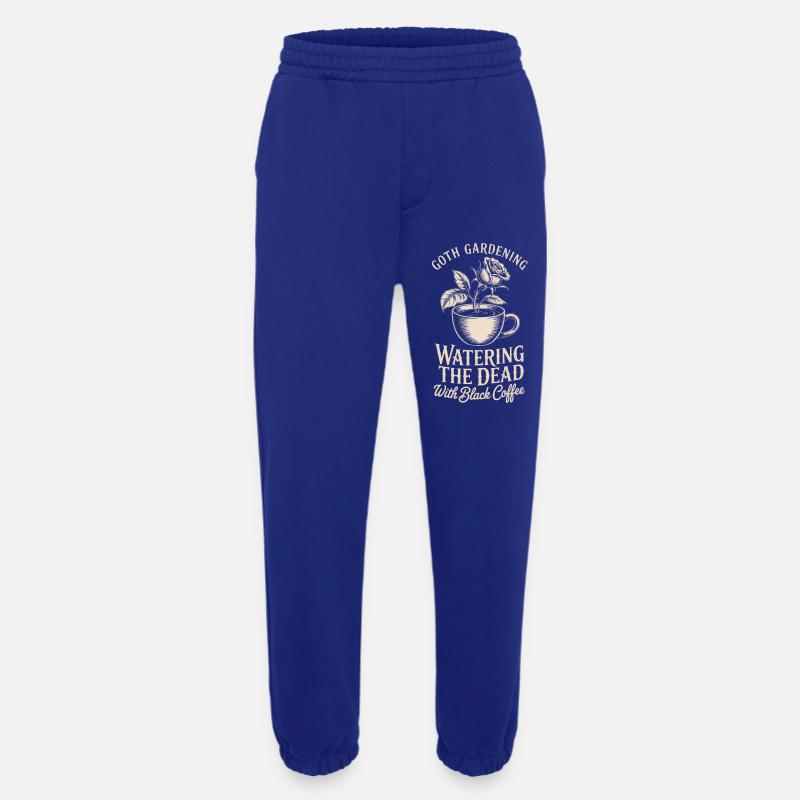 Goth Garden: Den toten Kaffee gießen - Heavyweight Jogginghose - made by SPREAD  - Iconic Blue