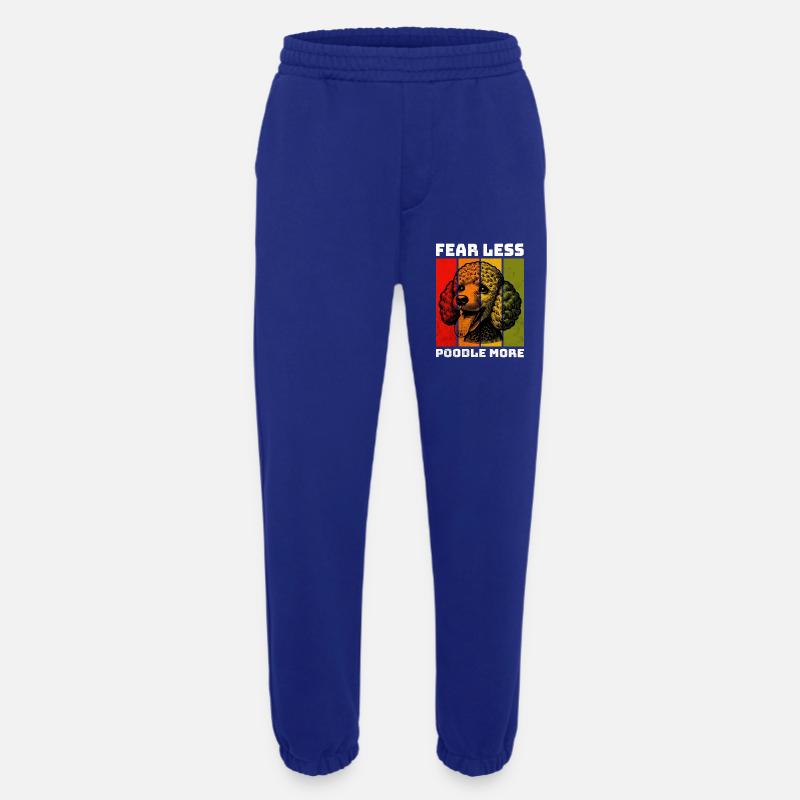 Poodle Pudel - Heavyweight Jogginghose - made by SPREAD - Iconic Blue
