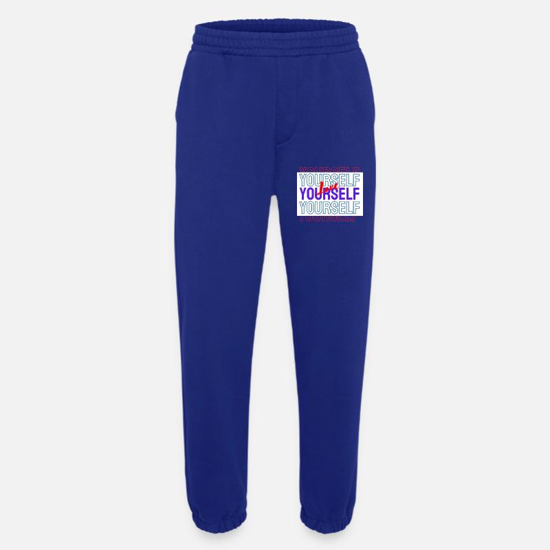 Love Yourself Pattern Love Yourself - Heavyweight Jogging Pants - made by SPREAD  - Iconic Blue