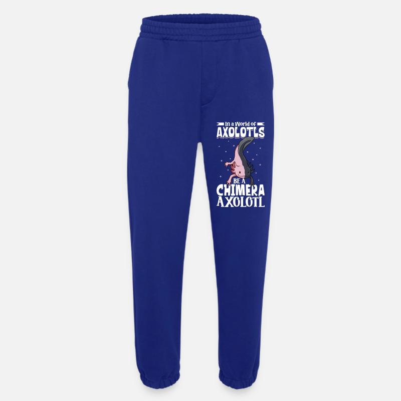 Be a Chimera Axolotl - Heavyweight Jogging Pants - made by SPREAD  - Iconic Blue