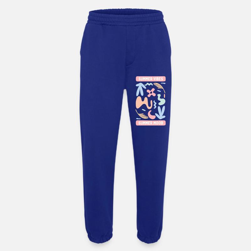 Pastel Abstract Summer Vibes - Heavyweight Jogginghose - made by SPREAD - Iconic Blue