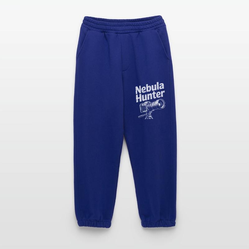 Conception de la caméra Nebula Hunter Pantalon de jogging bio épais fabriqué en UE