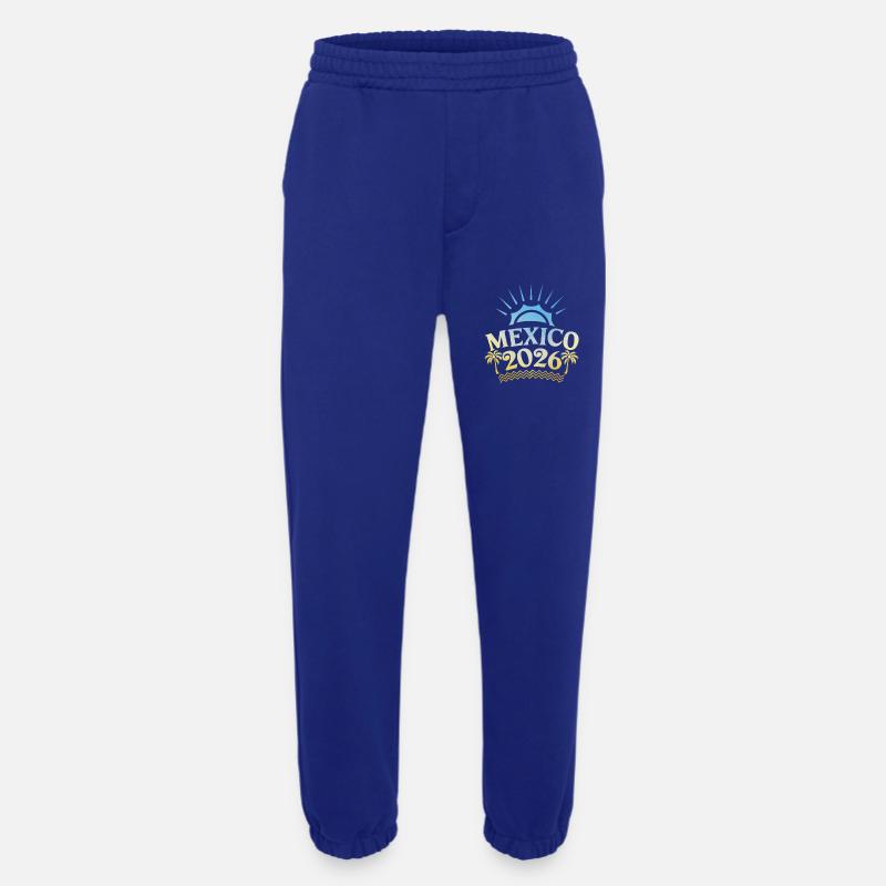 Mexiko 2026 Bunt - Heavyweight Jogginghose - made by SPREAD - Iconic Blue