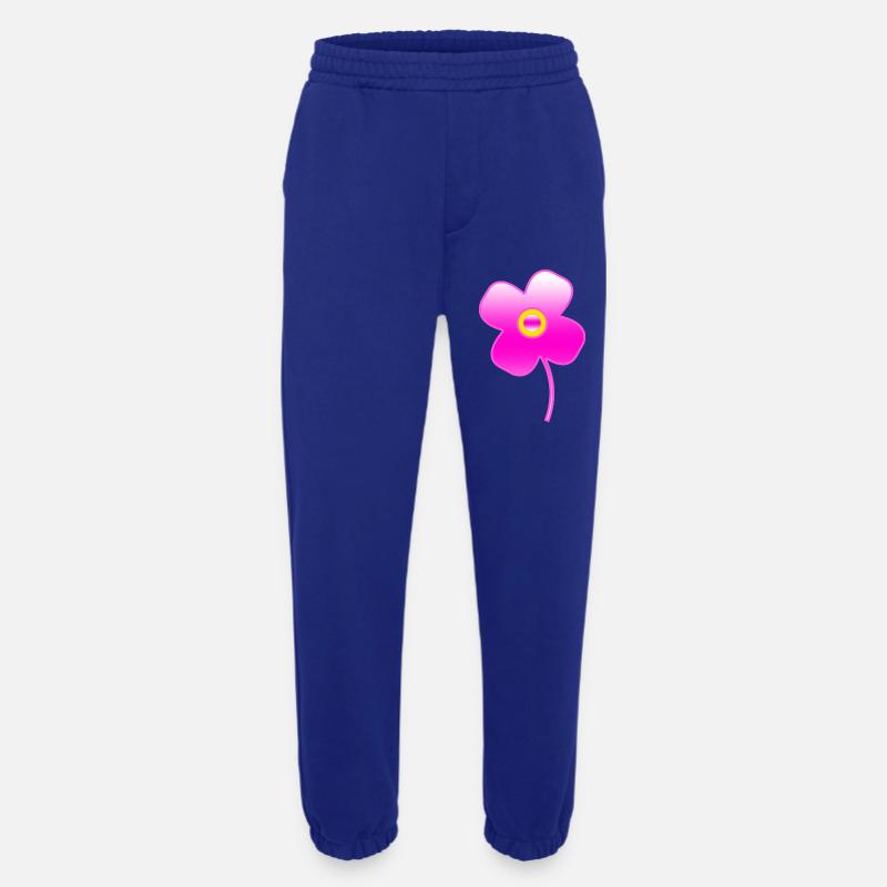 Blumen - Heavyweight Jogginghose - made by SPREAD  - Iconic Blue