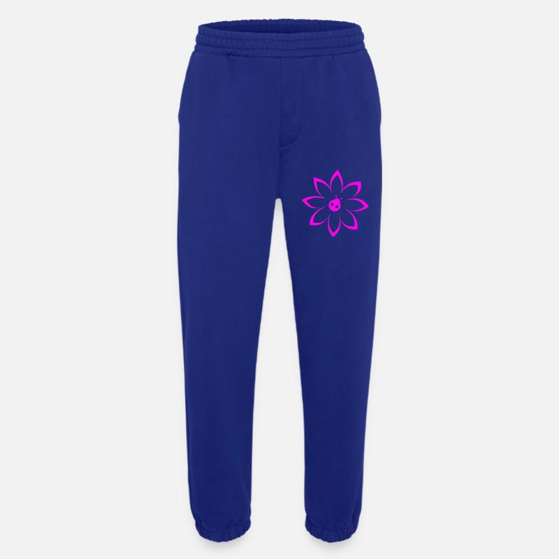 Blume - Heavyweight Jogginghose - made by SPREAD  - Iconic Blue