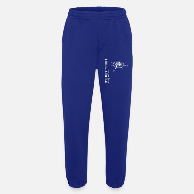 Börgerende - Heavyweight Jogging Pants - made by SPREAD  - Iconic Blue