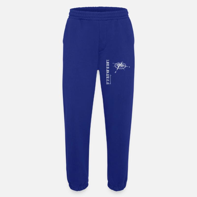 Bottrop - Heavyweight Jogging Pants - made by SPREAD  - Iconic Blue