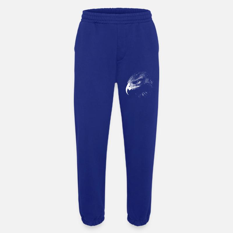 Golden eagle - Heavyweight Jogging Pants - made by SPREAD  - Iconic Blue