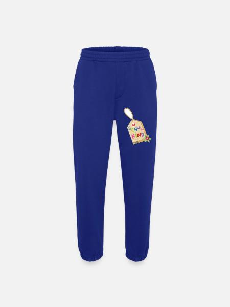 Écolier 2026 - Pantalon de jogging bio épais fabriqué en UE - Iconic Blue