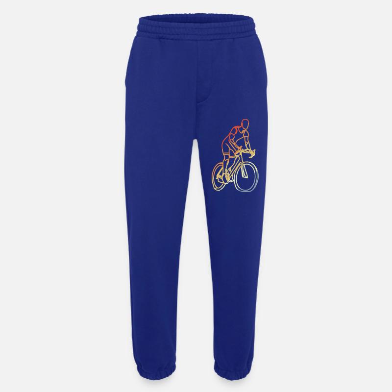 Radfahrer Retro - Heavyweight Jogginghose - made by SPREAD  - Iconic Blue