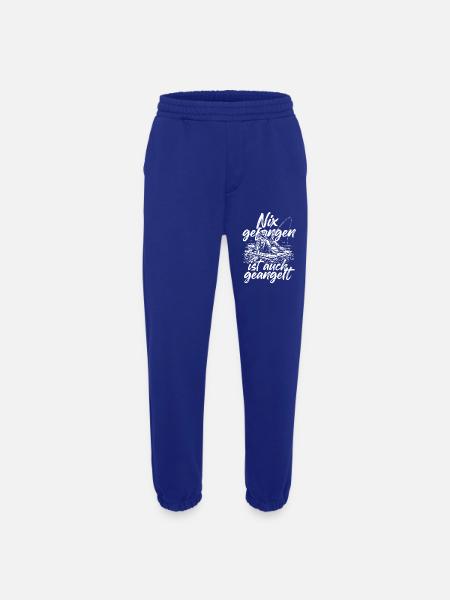 Lustiger Angler - Heavyweight Jogginghose - made by SPREAD  - Iconic Blue