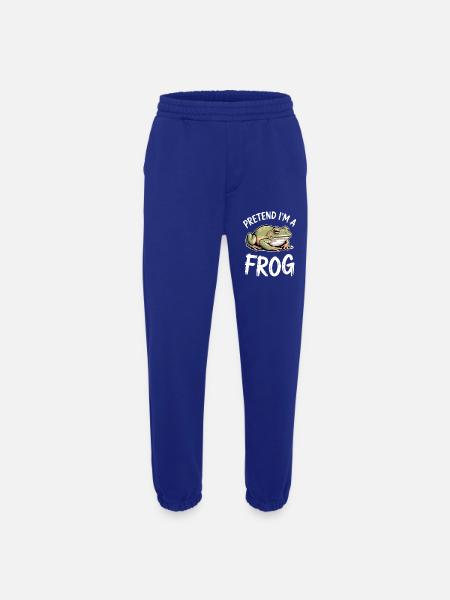 Frog Sayings Frogs Funny Frog Gift - Heavyweight Jogging Pants - made by SPREAD - Iconic Blue