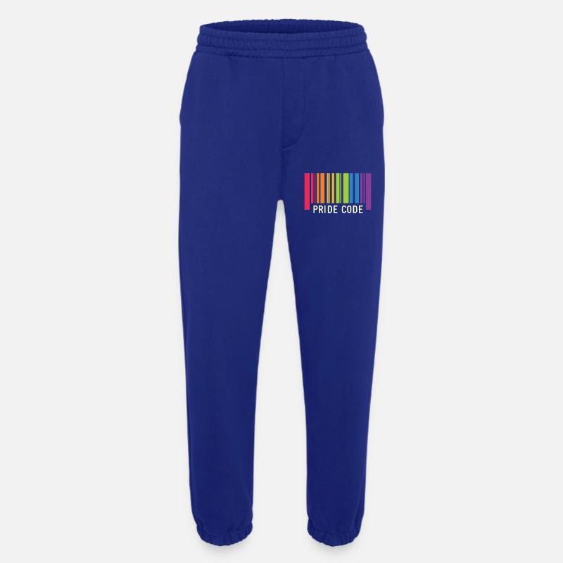 LGBT Pride Month - Pride Code - Heavyweight Jogging Pants - made by SPREAD - Iconic Blue