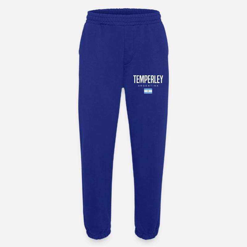 Temperley Argentinien Argentinier - Heavyweight Jogginghose - made by SPREAD  - Iconic Blue