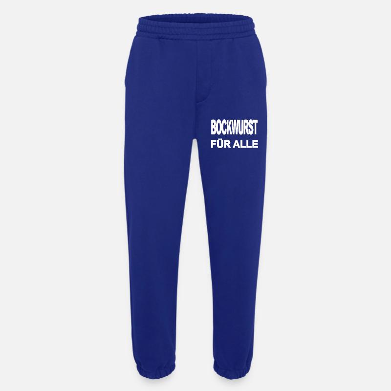 Bockwurst - Heavyweight Jogginghose - made by SPREAD  - Iconic Blue