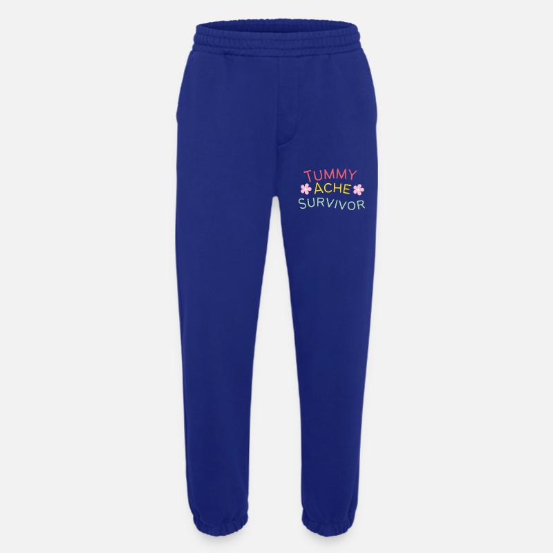 Survivant d’un mal de ventre - Pantalon de jogging bio épais fabriqué en UE - Iconic Blue
