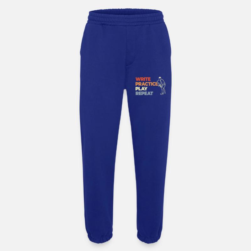 Write Practice Play Repeat - Heavyweight Jogginghose - made by SPREAD  - Iconic Blue