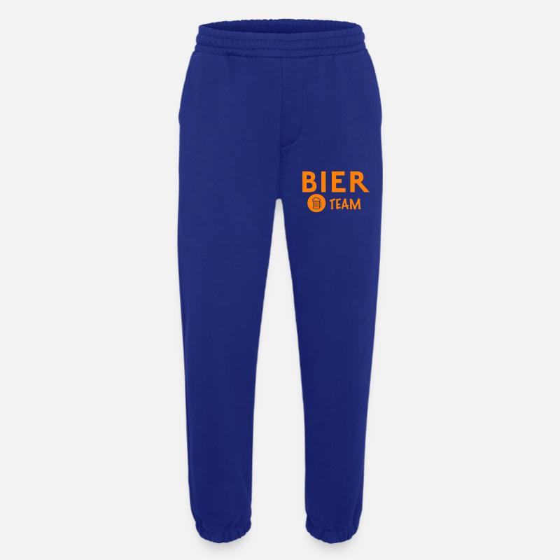Bier Team - Heavyweight Jogginghose - made by SPREAD  - Iconic Blue